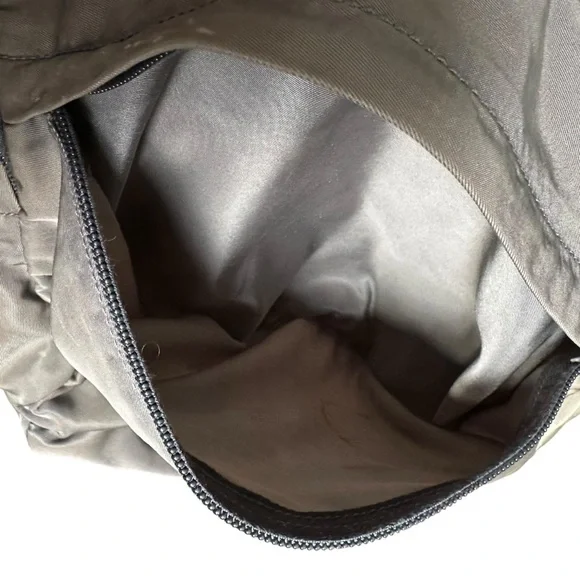 Authentic PRADA Gray Green & Black Nylon Backpack - Picture 10 of 15